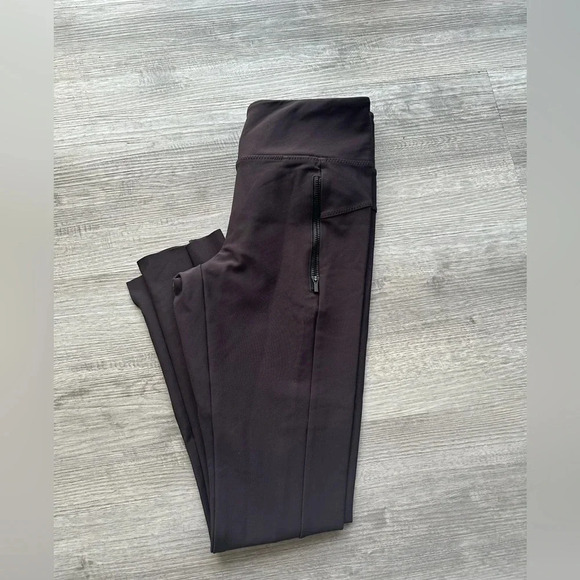 Athleta Stellar Tight-Espresso Leggings Sz S comfy - Picture 3 of 6